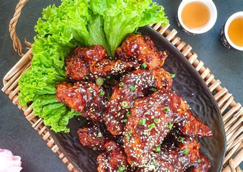 Resipi Korean Fried Chicken Yangnyeom Chicken 양념치킨 oleh Jeehan