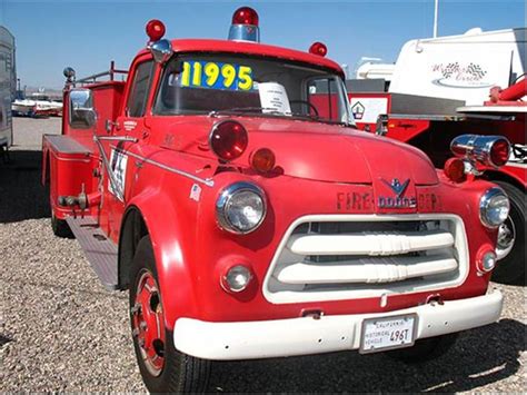 Dodge Fire Truck Lake Havasu Az United States Stock