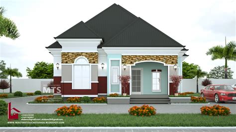 Architectural Design For 3 Bedroom Bungalow In Nigeria Home Alqu