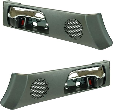 Amazon AM Autoparts Front Interior Inside Door Handle Pair Black