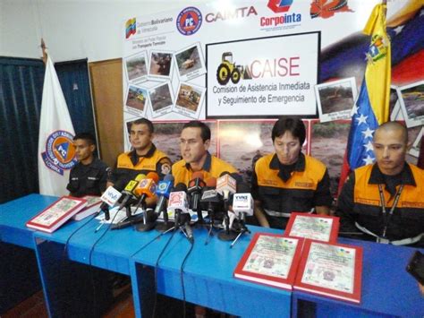 Protección Civil Táchira Protección Civil Presentó Informe Pre Invierno