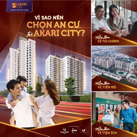 VÌ SAO NÊN CHỌN AN CƯ TẠI AKARI CITY BÌNH TÂN