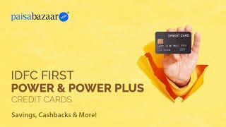 Hpcl Idfc First Power Power Plus Credit Cards December