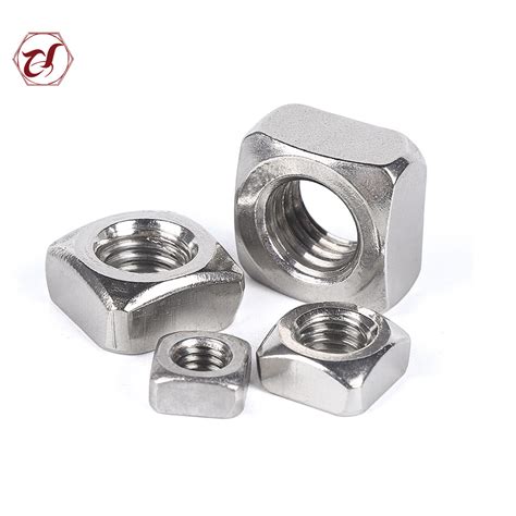 A2 70 Nut Din557 Stainless Steel 304 Square Nut China Din557 Square