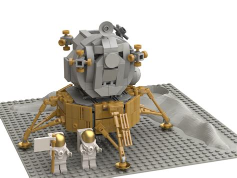 LEGO MOC Apollo 11 Moonlander by BHs | Rebrickable - Build with LEGO