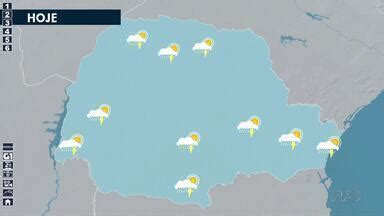 Meio Dia Paraná Londrina Sexta feira 23 deve ser chuvosa em
