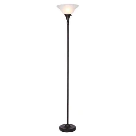 Hampton Bay T20 72 In Bronze Torchiere Floor Lamp No Glass Shade