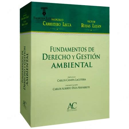 Fundamentos De Derecho Y Gesti N Ambiental