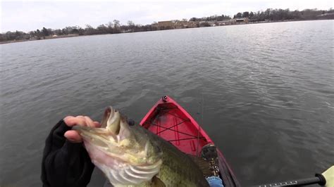 Spring Jerkbait Kayak Fishing Youtube