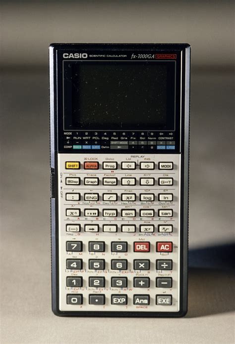 Casio Fx 7000ga Handheld Electronic Calculator National Museum Of