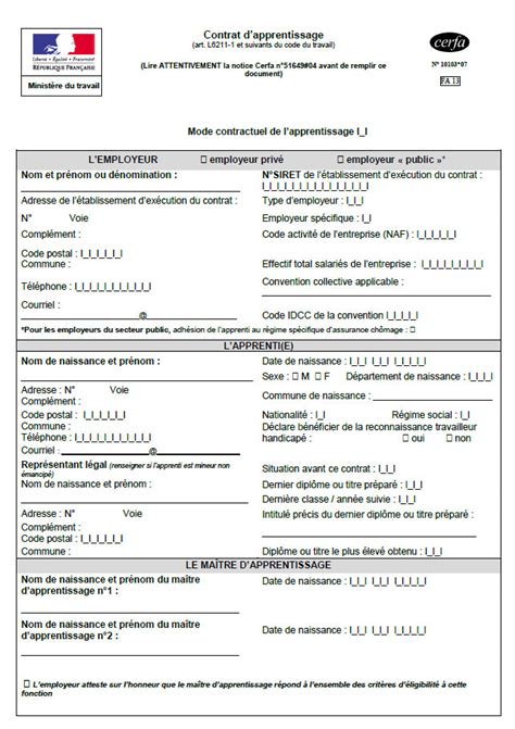 Contrat D Apprentissage Apprentissage Alternance Fr