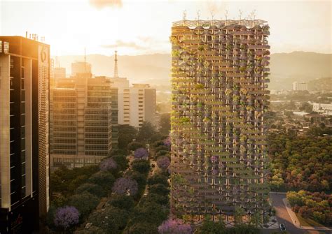 Vincent Callebaut Unveils Design For Modular Timber Tower In Cebu City