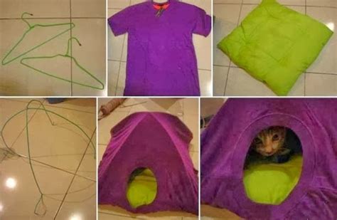 Diy Home Decoration Creative Cat Tent For Cat Lovers Great Idea