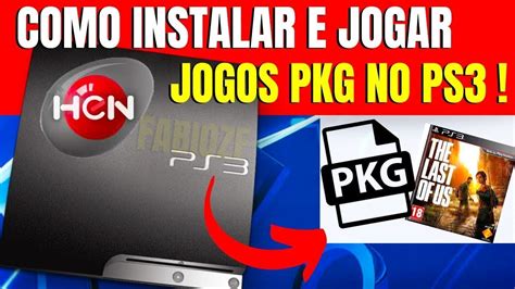 COMO PASSAR JOGOS PKG PARA HD EXTERNO E INSTALAR NO PS3 YouTube