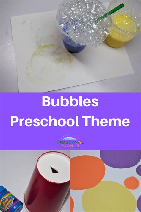 Bubbles Theme For Preschool