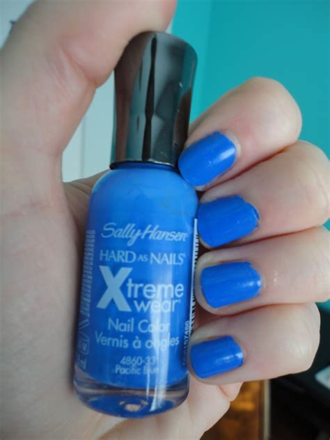 Sally Hansen Xtreme Wear Nail Polish In Pacific Blue Natalie Loves Beauty