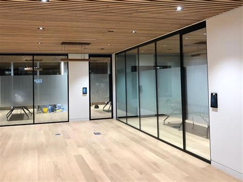 Single Glazed Partitions Office Partitions Nexaa