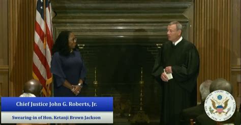 Judge Ketanji Brown Jackson Sworn In As First Black Woman On Us