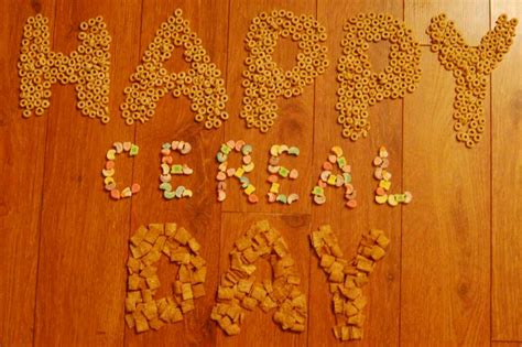 National Cereal Day — Mvp Plush