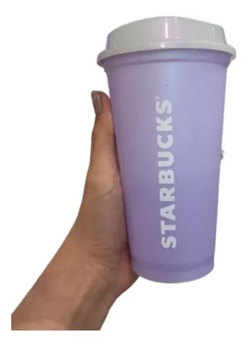 Vaso Starbucks Reutilizable Color Lila Nuevo Original Cuotas Sin Inter S