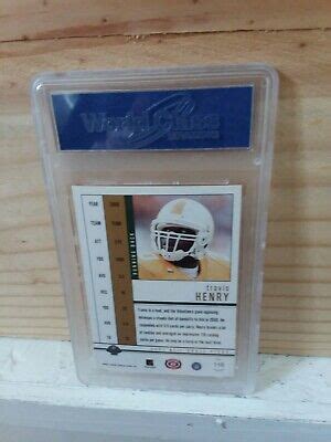 Pacific Dynagon Travis Henry Rc Grade Gem Mint Ebay