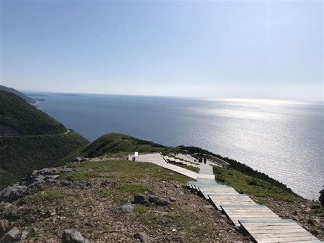 View From The Skyline Trail Cape Breton Highlands National Park Nova