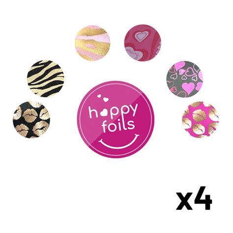 HAPPY FOILS Aluminium Rouleau X4 Interposter Posters Kakemonos