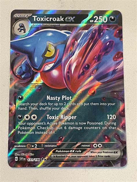 Toxicroak Ex 131 Prices Pokemon Scarlet Violet Pokemon Cards