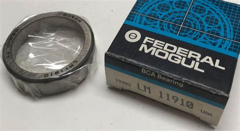 Federal Mogul Bower BCA Bearing LM11910 EBay