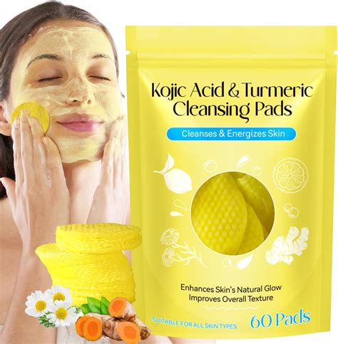 Kojic Acid And Turmeric Cleansing Pads Turmeric Cleansing Pads Face Turmeric Kojic