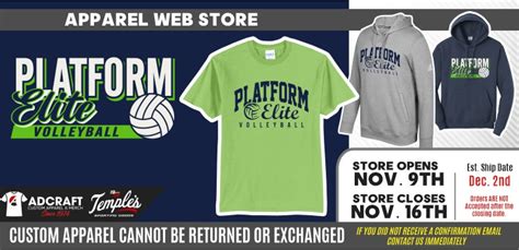 Platform Elite Volleyball Winter 2021