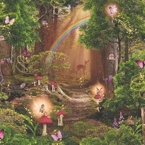 Fairy Forest Wallpapers - Top Free Fairy Forest Backgrounds ...
