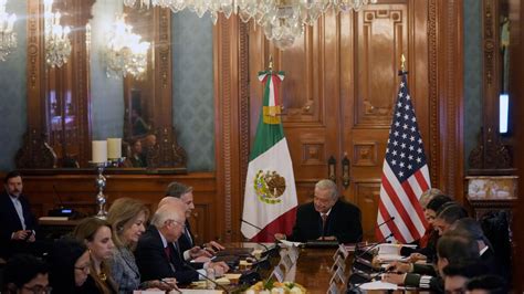 Blinken And Mayorkas In Mexico City As Another Giant Caravan Marches