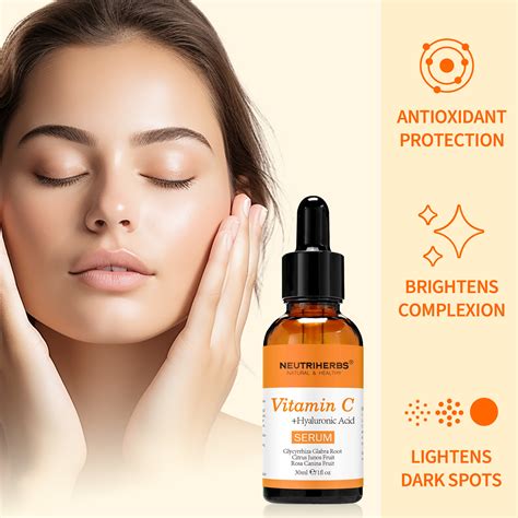 Private Label Hyaluronic Acid Collagen Moisturizer Face Vitamin C Serum