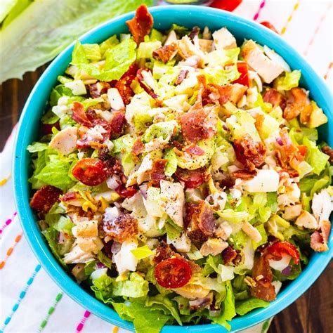 Chopped Cobb Salad Recipe - Spicy Southern Kitchen