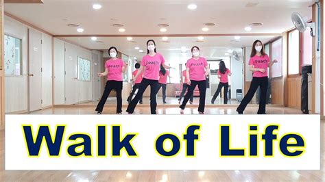 Walk of Life Line Dance Beginner Level 초급 YouTube