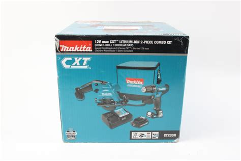 Makita 12v Max Cxt Lithium Ion Cordless 2 Pc Combo Kit Property Room