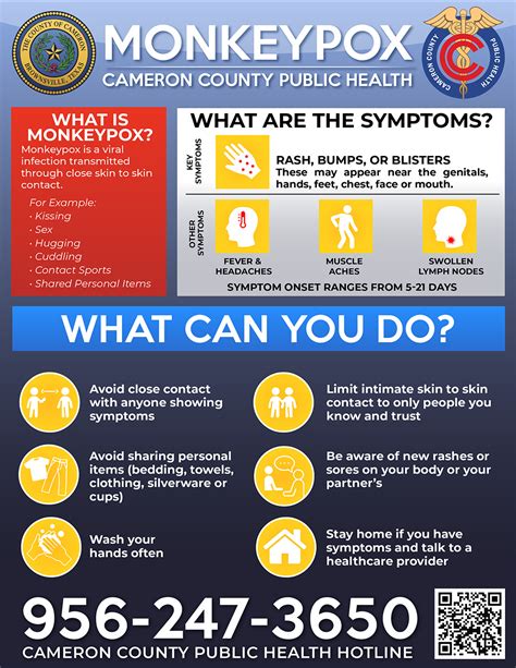 Monkeypox What Can You Do Cameron County Public Health