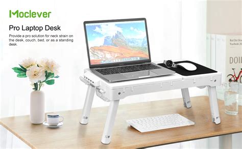 Amazon Moclever Laptop Table For Bed Multi Functional Laptop Bed