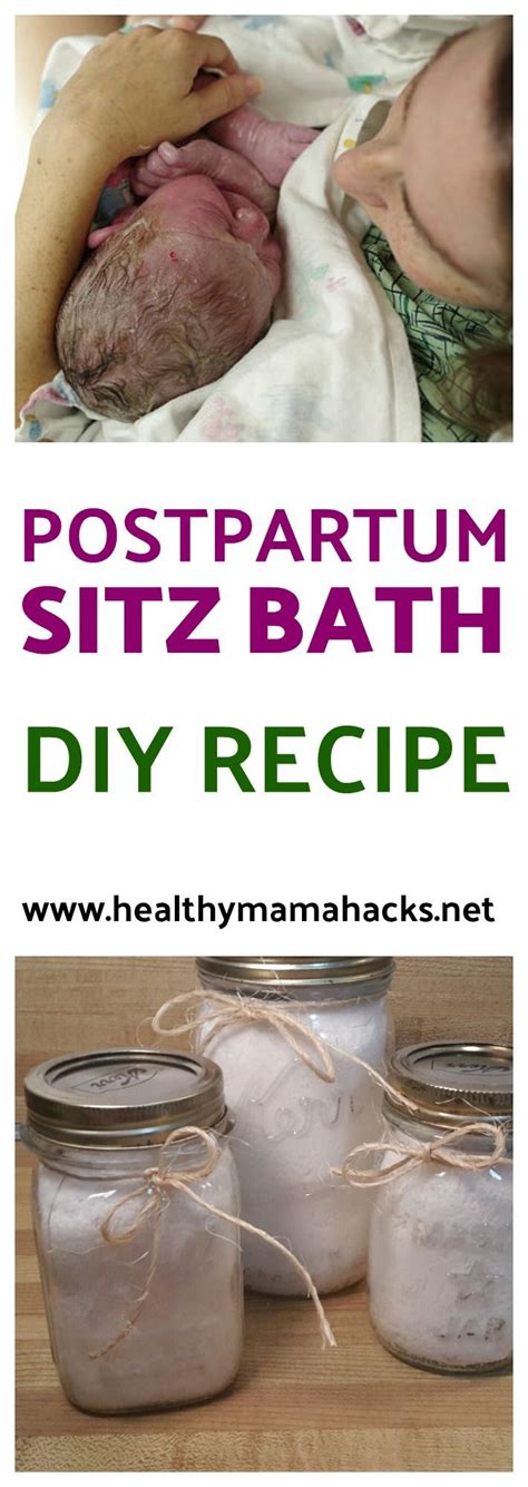 How To Use A Sitz Bath For Faster Postpartum Recovery Easy Diy Recipe