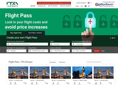 Ita Airways Launches Flight Pass Prepayment Program