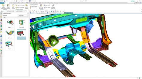 NX 12 Assemblies Worksets And Snapshots YouTube