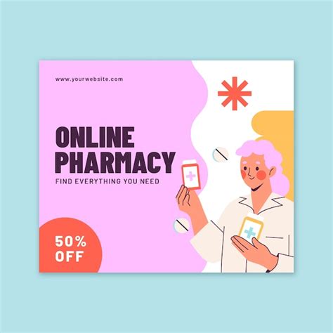 Free PSD | Pharmacy medium banner template design