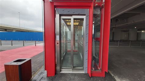 Brand New 2022 Kleemann MRL Traction Elevator At New Belgrade Railway