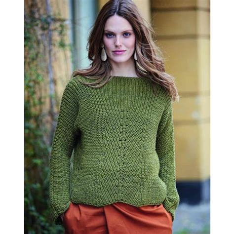 Strickanleitung Pullover Im Patentmuster Burdastyle