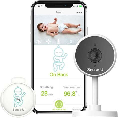 Sense U Videobreathing Baby Monitor With 1080p Hd Camera Go Real