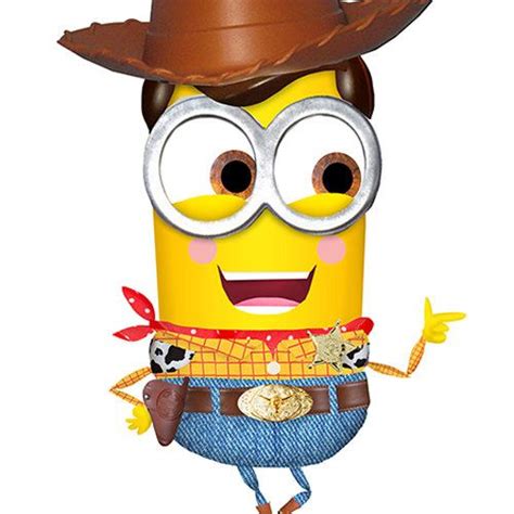 Minions Dressed As Disney Characters Woody Minion Print Disney