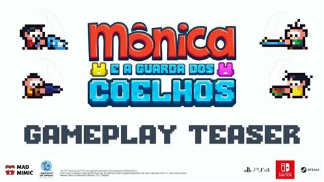 Monica E A Guarda Dos Coelhos Heading To Nintendo Switch In 2018