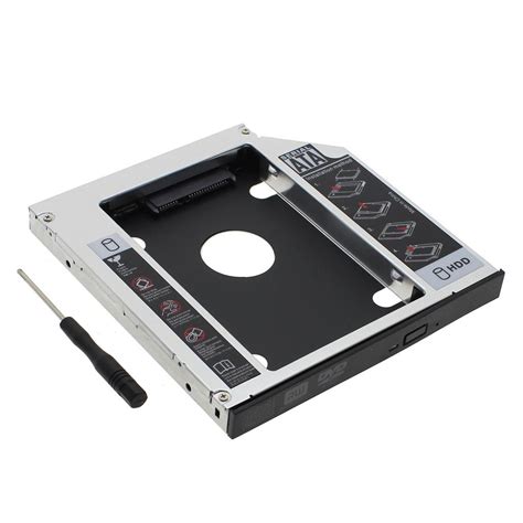 Buy SATA 2nd HDD SSD Hard Drive Caddy For 12 7mm Universal CD DVD ROM