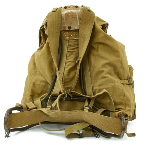 Original Us Wwii Army M1942 Mountain Backpack Rucksack With Frame